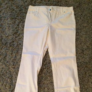 Calvin Klein white jeans sz 10